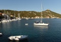 Yachts and boats in Zaklopatica bay on Island of Lastovo, ÃÂ¡roatia